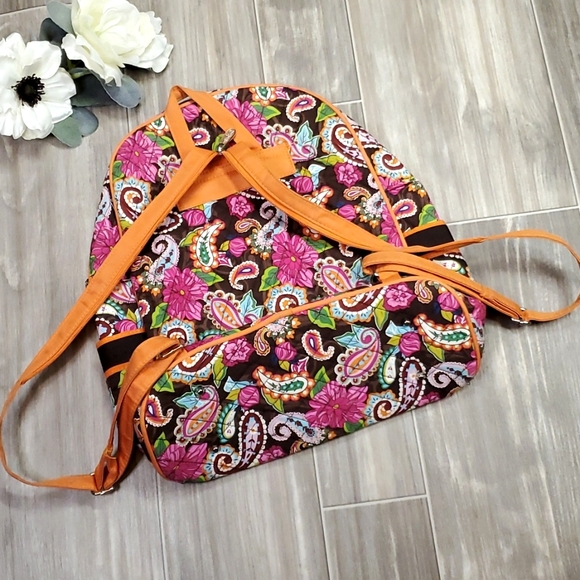 Rosen Blue Quilted Backpack - Floral Paisley - Picture 3 of 10